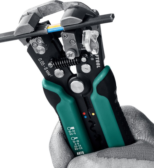 Стриппер автоматический многофункциональный,TK-8  0.05 - 8 мм2, KRAFTOOL