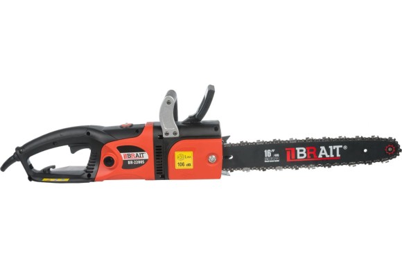 Пила цепная электрическая BRAIT BR-2200S, 2200Вт,40см, цепь-3/8*1,3*57зв Пила цепная электрическая BRAIT BR-2200S, 2200Вт,40см, цепь-3/8*1,3*57зв