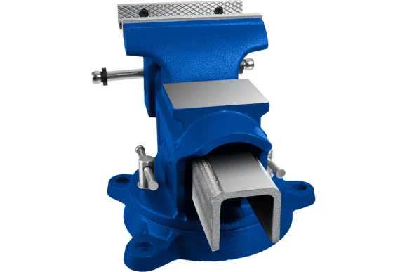 Тиски слесарные 125мм Профессионал, поворотные ЗУБР Тиски слесарные 125мм Профессионал, поворотные ЗУБР