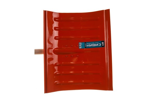 Лопата снеговая стальная.дерев.черенок  ЛС-430 430мм Сибсин