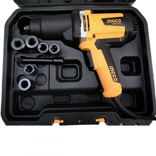 Гайковерт электр. INGCO IW10508,1050Вт, 550Н/м,патрон-1/2"+головки 6шт Гайковерт электр. INGCO IW10508,1050Вт, 550Н/м,патрон-1/2"+головки 6шт