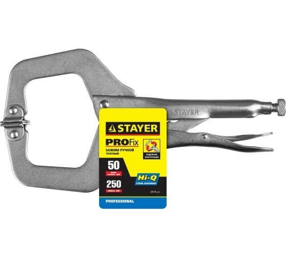 Клещи с фиксатором 250x50мм STAYER PROFI PRO-Fix
