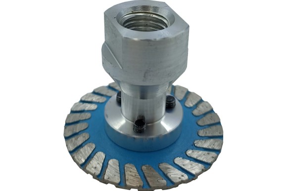 Диск алмазный с фланцем по граниту 50мм х 1.8мм х М14, сухой/мокрый, Trio-Diamond