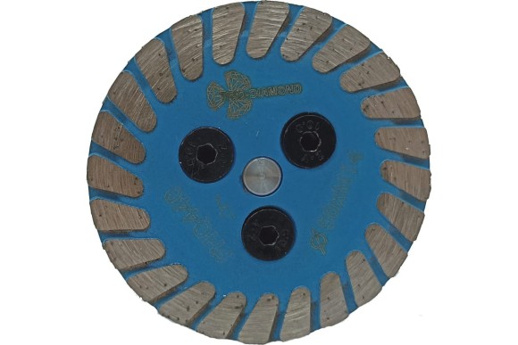 Диск алмазный с фланцем по граниту 50мм х 1.8мм х М14, сухой/мокрый, Trio-Diamond