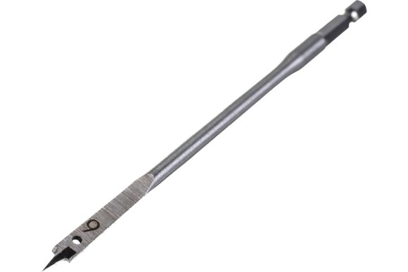 Сверло перовое по дереву 6 х 153мм, Matrix Сверло перовое по дереву 6 х 153мм, Matrix