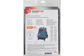 Мешок д/пылесоса многораз. длля BOSCH GAS 50-1шт  ROCKSTAR  Мешок д/пылесоса многораз. длля BOSCH GAS 50-1шт  ROCKSTAR