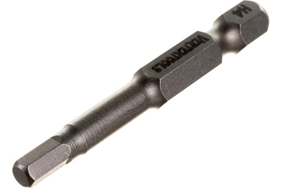 Бита HEX4 х 50мм, Vertextools Бита HEX4 х 50мм, Vertextools