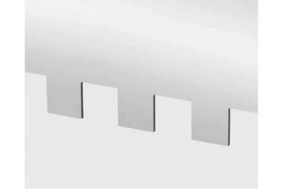 Гребёнка раздвижная(трансформер), зуб12мм (33-60см) ЗУБР 