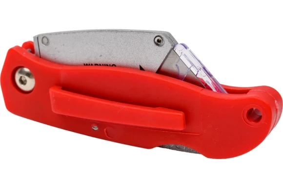 Нож складной 61*19мм,WP211002 пластиковый, WORKPRO