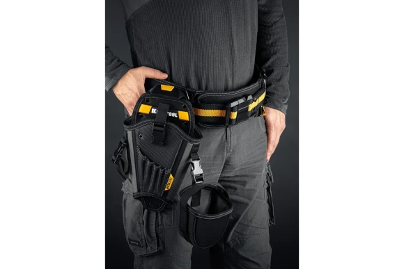 Кобура для шуруповёрта большая +доп карман FastClip KH-5 KRAFTOOL Кобура для шуруповёрта большая +доп карман FastClip KH-5 KRAFTOOL