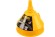Воронка пластиковая 160 мм с металлическим ситом и гибким наконечником DENZEL Воронка пластиковая 160 мм с металлическим ситом и гибким наконечником DENZEL