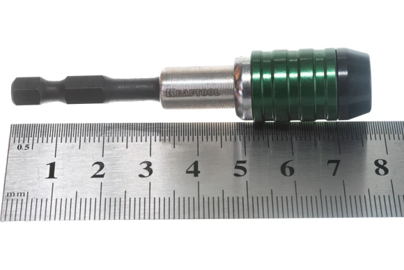 Адаптер для ударных бит 1/4"-60 мм KRAFTOOL Адаптер для ударных бит 1/4"-60 мм KRAFTOOL