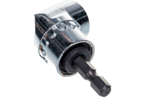 Адаптер угловой для бит 1/4 *61мм Vertextools