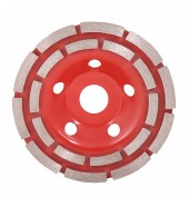 Чашка алмазная шлифов. по бетону 125 х22.2мм, двухрядная, TCW153 Trio-Diamond Чашка алмазная шлифов. по бетону 125 х22.2мм, двухрядная, TCW153 Trio-Diamond