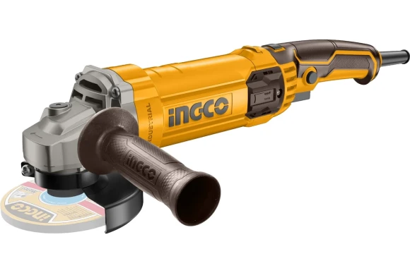 Шлифмашина угловая INGCO AG1100385, 1100Вт, 125мм, 5000-12000об/мин, в коробке Шлифмашина угловая INGCO AG1100385, 1100Вт, 125мм, 5000-12000об/мин, в коробке