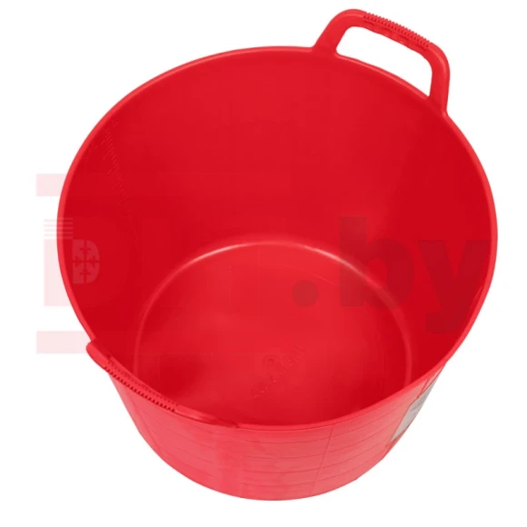 Ведро строительное гибкое (красное), 40л, арт.88726 RUBI Ведро строительное гибкое (красное), 40л, арт.88726 RUBI