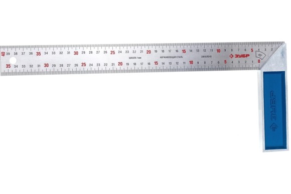 Угольник 400мм усиленный столярный ЗУБР Угольник 400мм усиленный столярный ЗУБР